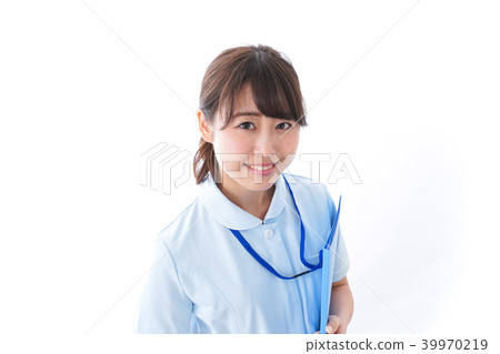 A young nurse with a smile A young nurse with a smile 39970219