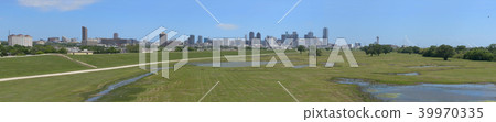 Dallas Texas Skyline Panorama beyond Trinity River Dallas Texas Skyline Panorama beyond Trinity River 39970335