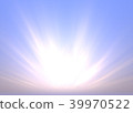 Morning Background with Sunbeams 39970522