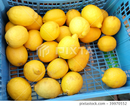 fresh lemons on the market fresh lemons on the market 39970552