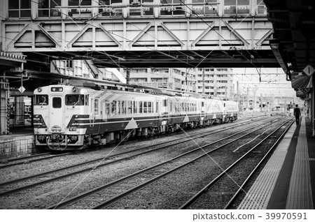 KiHA 48 Series, JR East train Akita, Tohoku, Japan KiHA 48 Series, JR East train Akita, Tohoku, Japan 39970591