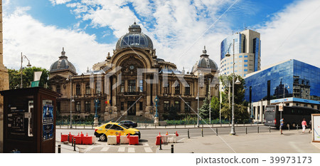 Historical center Lipscani Street in Bucharest Historical center Lipscani Street in Bucharest 39973173