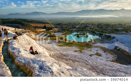 Picturesque view of Pamukkale 39974014