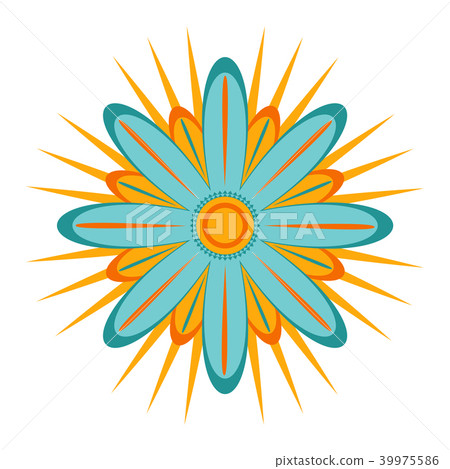 Cute flower icon Cute flower icon 39975586