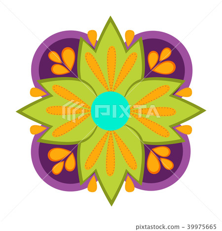 Cute flower icon 39975665