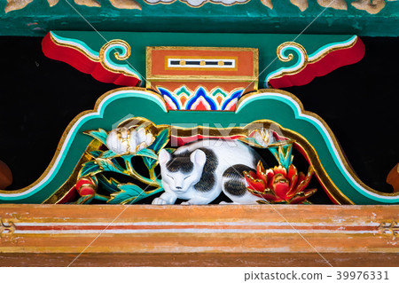 Nikko Toshogu sleeping cat Nikko Toshogu sleeping cat 39976331