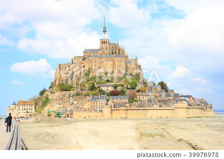 <World Cultural Heritage> France Mont Saint Michel 39976978