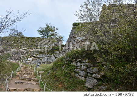 Takeda Castle ruins Motomaru Tenshudai Ishigaki 39979728
