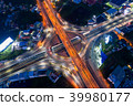 Bangkok Expressway and Highway top view 39980177