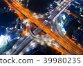 Bangkok Expressway and Highway top view 39980235