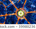 Bangkok Expressway and Highway top view 39980236