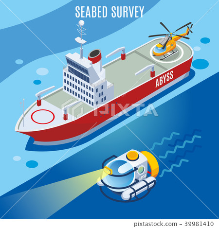 Sea Bed Survey Background Sea Bed Survey Background 39981410
