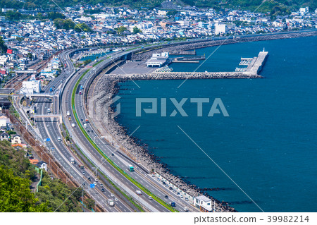 《Shizuoka Prefecture》Tomei Expressway and National Highway along the sea 39982214
