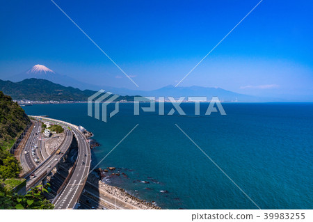 《Shizuoka Prefecture》Satta Pass, Mt. Fuji and Suruga Bay 39983255