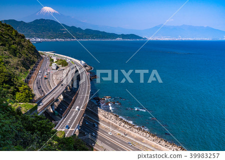 《Shizuoka Prefecture》Satta Pass, Mt. Fuji and Suruga Bay 39983257