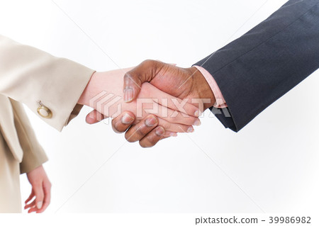 握手的商務人士 握手的商務人士 39986982