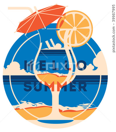 Summer Holiday and Summer Camp poster. Summer Holiday and Summer Camp poster. 39987995