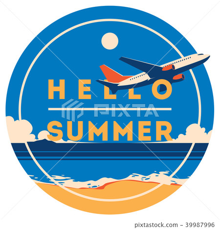 Summer Holiday and Summer Camp poster. 39987996