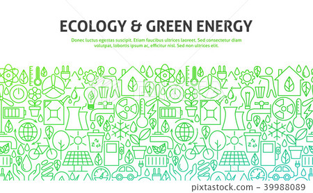 Ecology Green Energy Concept Ecology Green Energy Concept 39988089