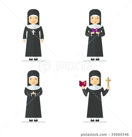 catholic nun character 39989346