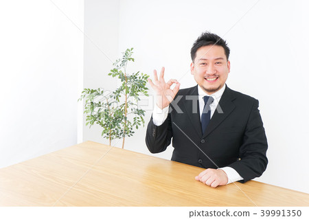 做好標誌的商人 39991350