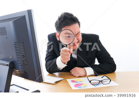 Business man who investigates Business man who investigates 39991916