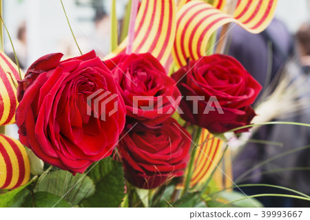 Saint George Day in Barcelona, Spain 39993667