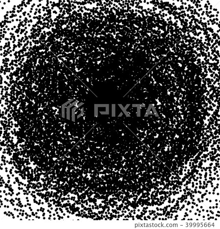 Halftone Textures with Black Dots. Vector 39995664
