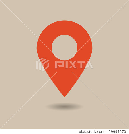 Vector of map pointer icon. GPS location symbol. - Stock Illustration ...