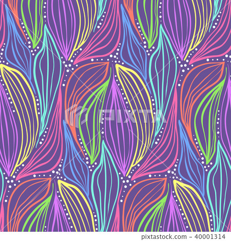 Abstract magic color pattern leaves and drops Abstract magic color pattern leaves and drops 40001314