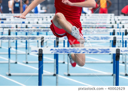 High School Male 110 meter Hurdler 40002629