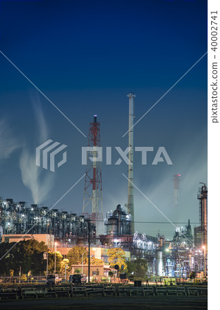 [京葉工業區工廠夜景] 40002741