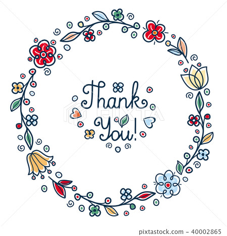Thank You handwritten inscription. - Stock Illustration [40002865] - PIXTA