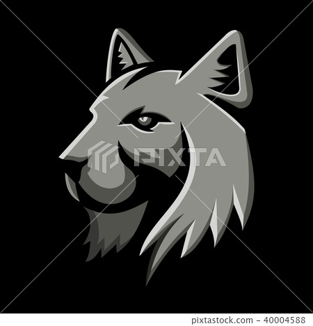 Bobcat Head Metallic Icon 40004588