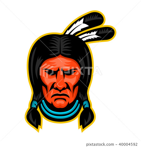 Sioux Chief Sports Mascot Sioux Chief Sports Mascot 40004592