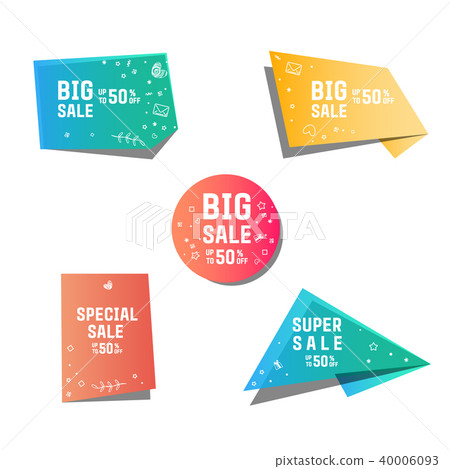 Vector abstract speed geometric origami. banner Vector abstract speed geometric origami. banner 40006093