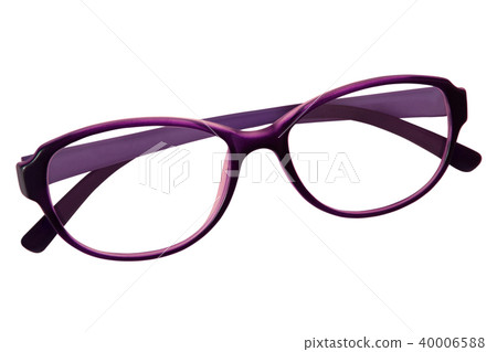 eye glasses isolated on white background. 40006588