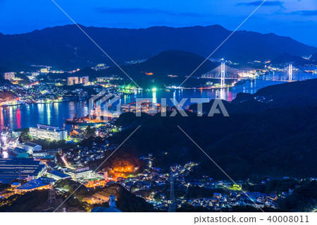“長崎縣”夜景日本的稻佐山,三大夜景 “長崎縣”夜景日本的稻佐山,三大夜景 40008011