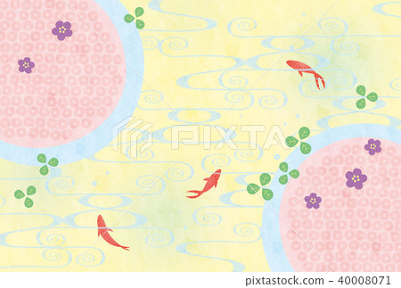 素材 - 夏季賀卡1-3(質地) 素材 - 夏季賀卡1-3(質地) 40008071