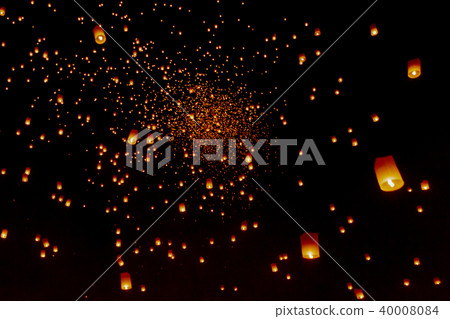 Yee Peng Festival, Loy Krathong celebration Yee Peng Festival, Loy Krathong celebration 40008084