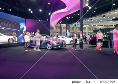 The atmosphere blurred in Motor Show 40008196