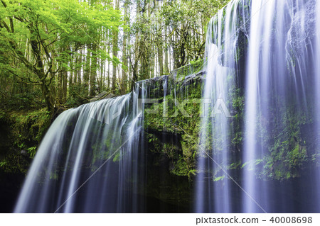 Kobagatsu瀑佈在熊本縣小國町太漂亮了 40008698
