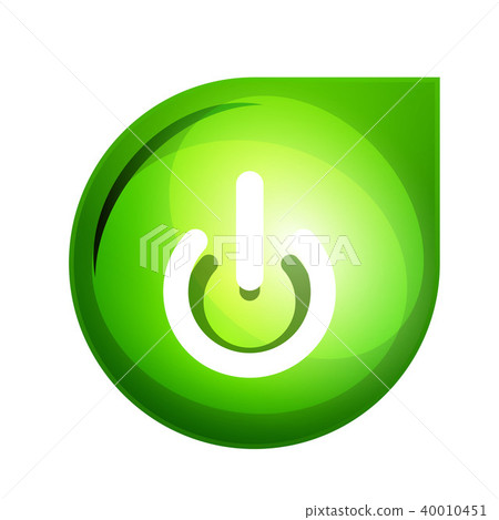 Power button icon, start symbol 40010451