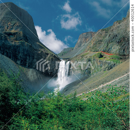Baekdusan Changbai Waterfall, Baekdusan Waterfall, Changbai Waterfall Baekdusan Changbai Waterfall, Baekdusan Waterfall, Changbai Waterfall 40012614