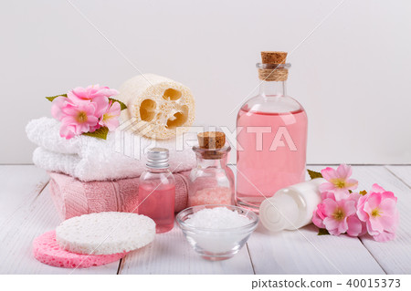 Pink Spa setting Pink Spa setting 40015373