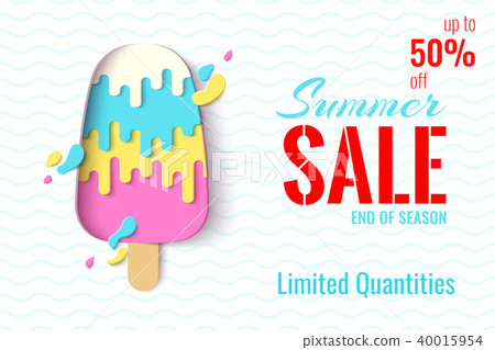 Summer Sale template banner 40015954