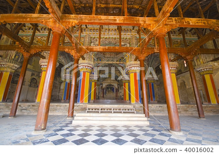 Interior of Durbar Hall, Thanjavur Maratha palace 40016002