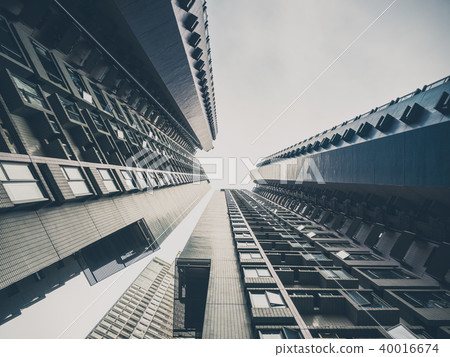 Skyscrapers View From Ground Skyscrapers View From Ground 40016674
