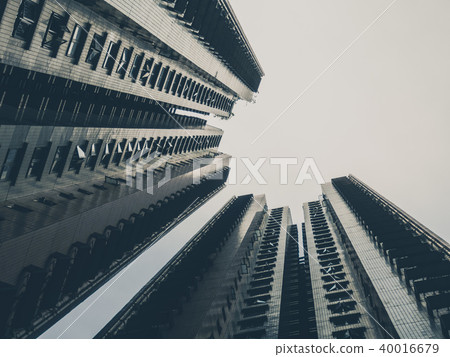 Skyscrapers View From Ground Skyscrapers View From Ground 40016679