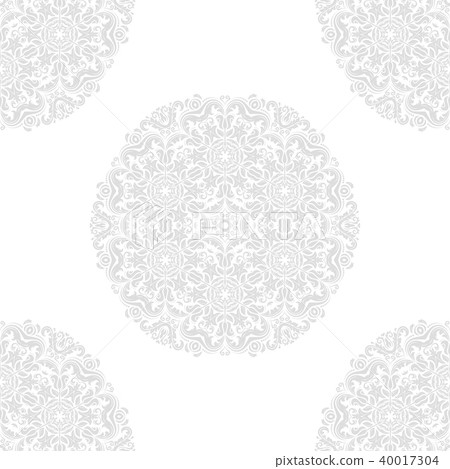 Damask Seamless Background 40017304